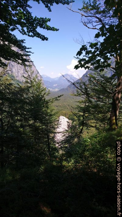 Vue vers Golling. Photo © André M. Winter