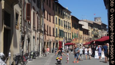 La Via Santa Maria à Pise. Photo Wikimedia CCSA4 Jordiferrer