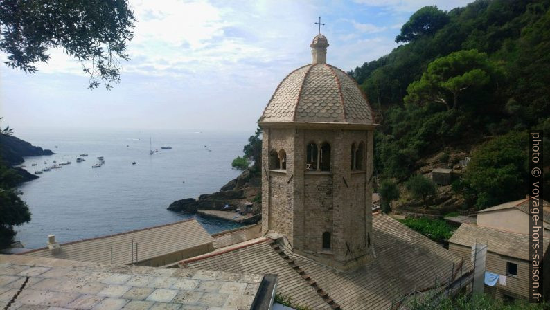 La coupole de l'abbaye de San Fruttuoso. Photo © André M. Winter