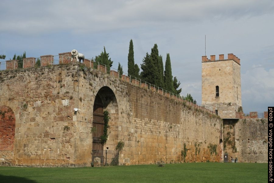 Porta del Leone e la Torre di Santa Maria. Photo © Alex Medwedeff