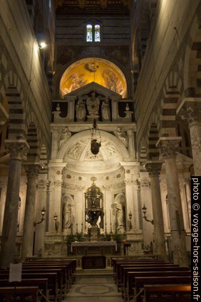 Bras gauche du transept de la cathédrale de Pise. Photo © André M. Winter