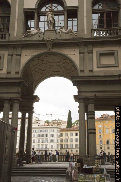 Passerelle de la Galleria degli Uffizi. Photo © Alex Medwedeff