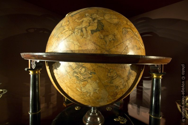 Globe céleste de Willem Janszoon Blaeu, après 1630. Photo © André M. Winter