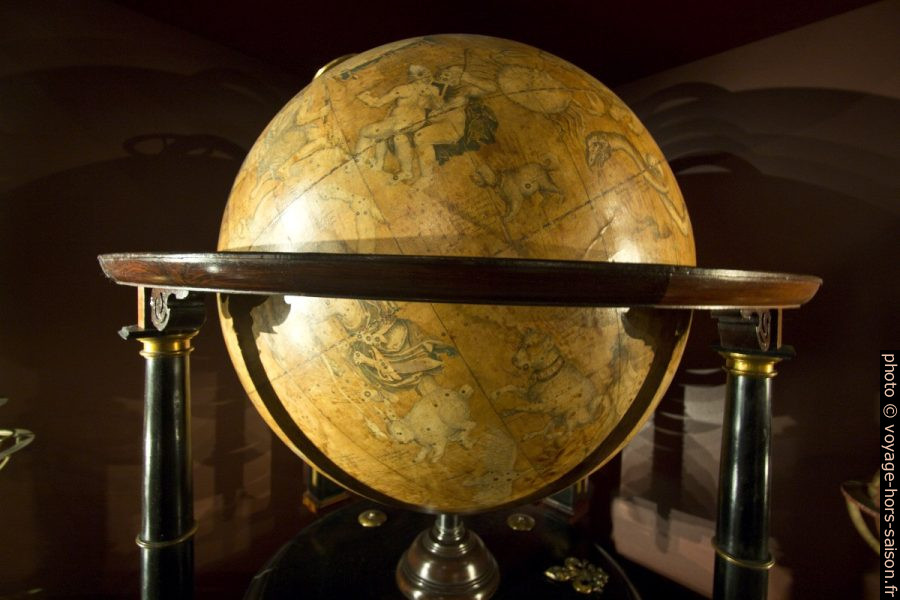 Globe céleste de Willem Janszoon Blaeu, après 1630. Photo © André M. Winter