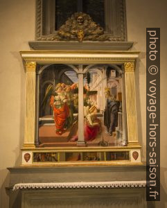 Annunciazione Martelli du Filippo Lippi, 1440. Photo © André M. Winter