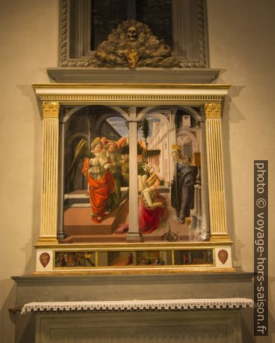 Annunciazione Martelli du Filippo Lippi, 1440. Photo © André M. Winter