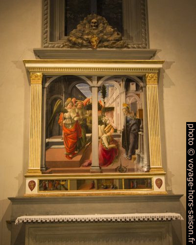 Annunciazione Martelli du Filippo Lippi, 1440. Photo © André M. Winter