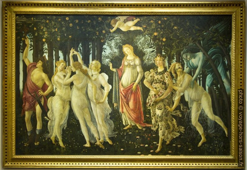 La Primavera, Botticelli, vers 1480. Photo © André M. Winter