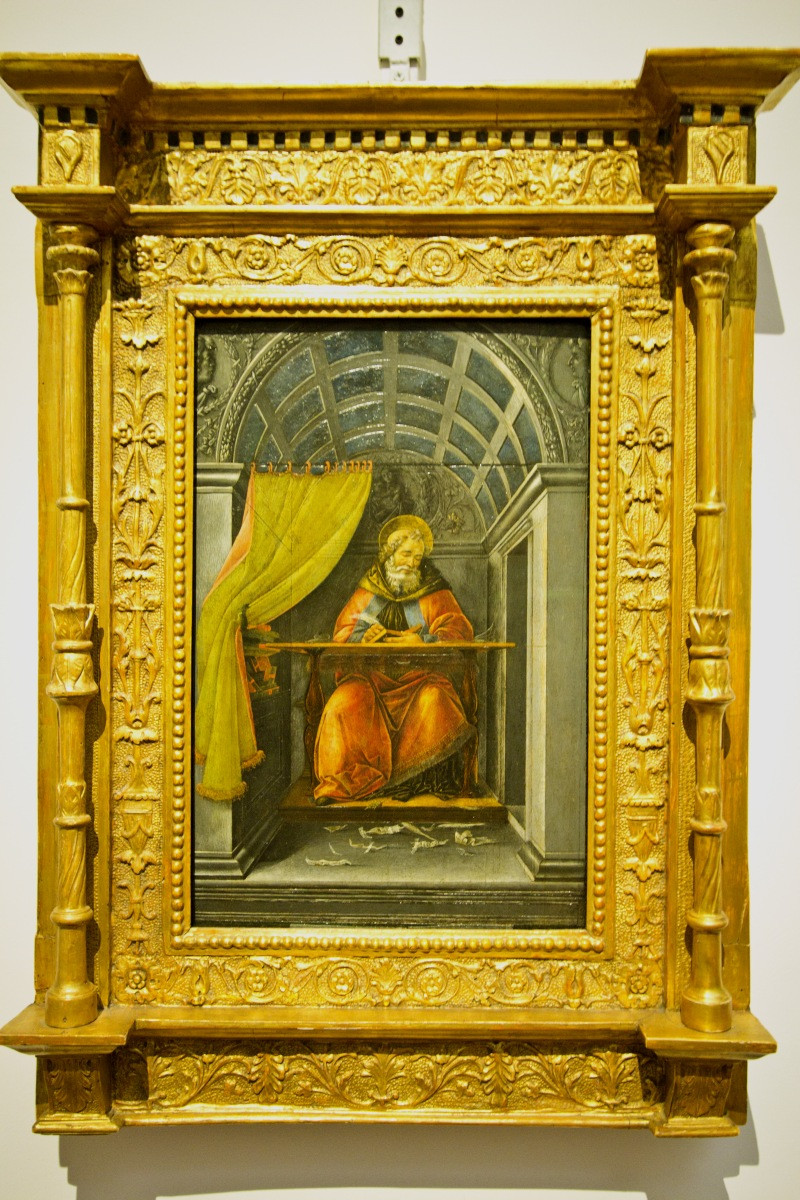 Sant'Agostino nello studio, Botticelli, vers 1490. Photo © André M. Winter