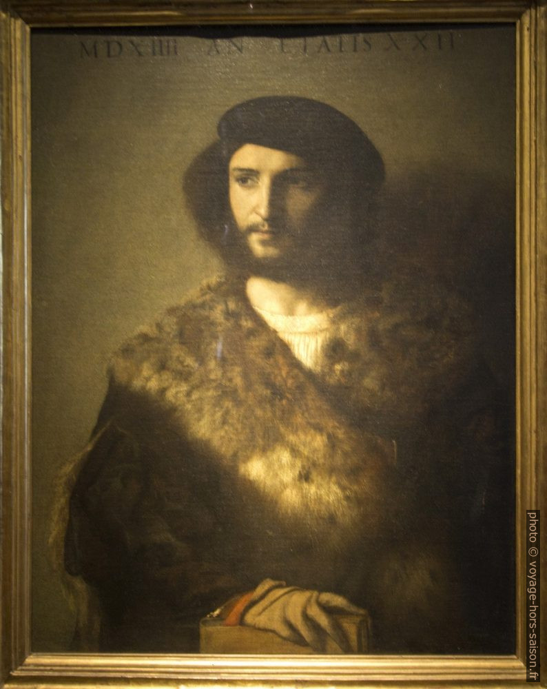 Ritratto virile, Tiziano, 1514. Photo © André M. Winter