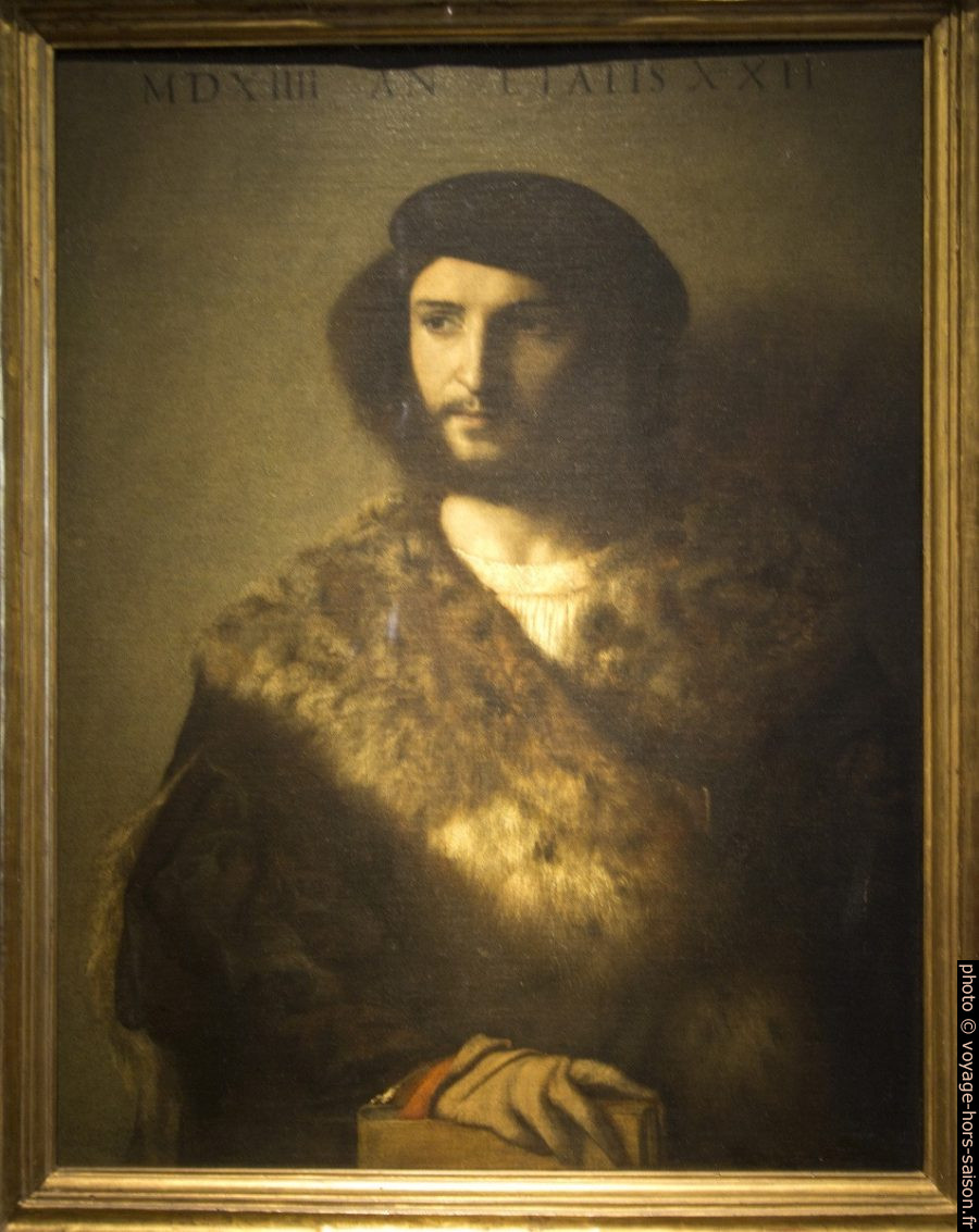 Ritratto virile, Tiziano, 1514. Photo © André M. Winter