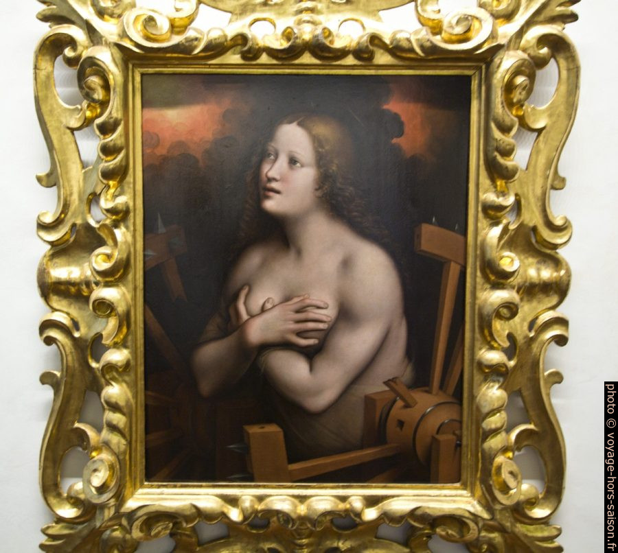 Santa Caterina d'Alessandria, Giampietrino, vers 1530. Photo © André M. Winter