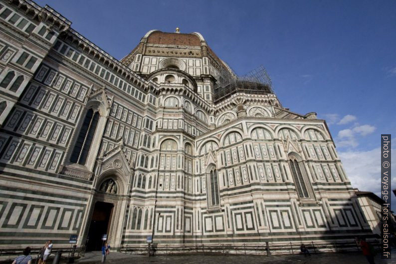 La coupole de la cathédrale de Florence vue du sud-ouest. Photo © André M. Winter