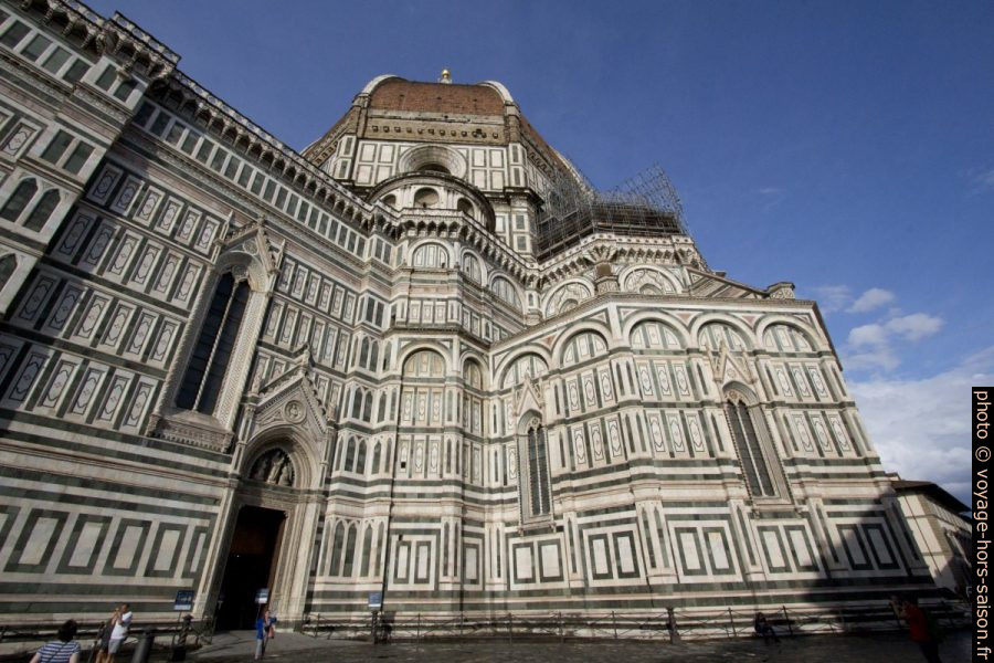 La coupole de la cathédrale de Florence vue du sud-ouest. Photo © André M. Winter