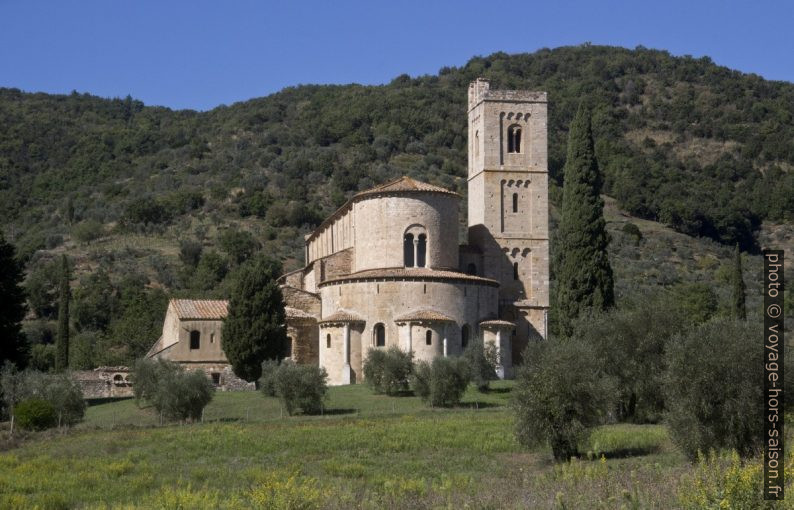 Abbaye de Sant'Antimo. Photo © André M. Winter