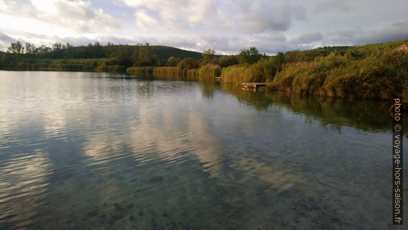 Coucher de soleil sur le Lago dell'Accesa. Photo © André M. Winter