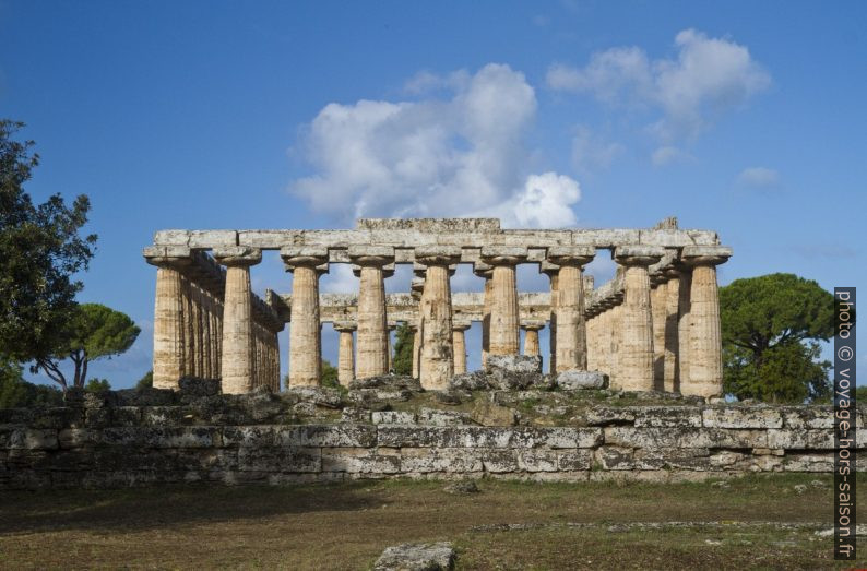 La Basilica di Paestum. Photo © Alex Medwedeff