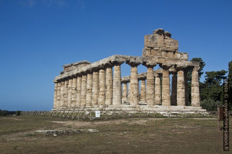 Temple d'Athéna de Paestum. Photo © André M. Winter