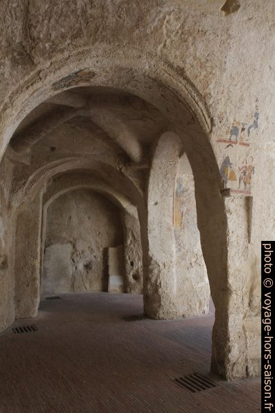 Galeries sous la Chiesa di Mater Domini. Photo © Alex Medwedeff
