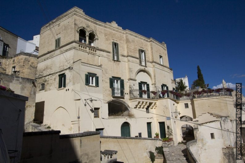 Un palais dans le Sasso Barisano. Photo © André M. Winter