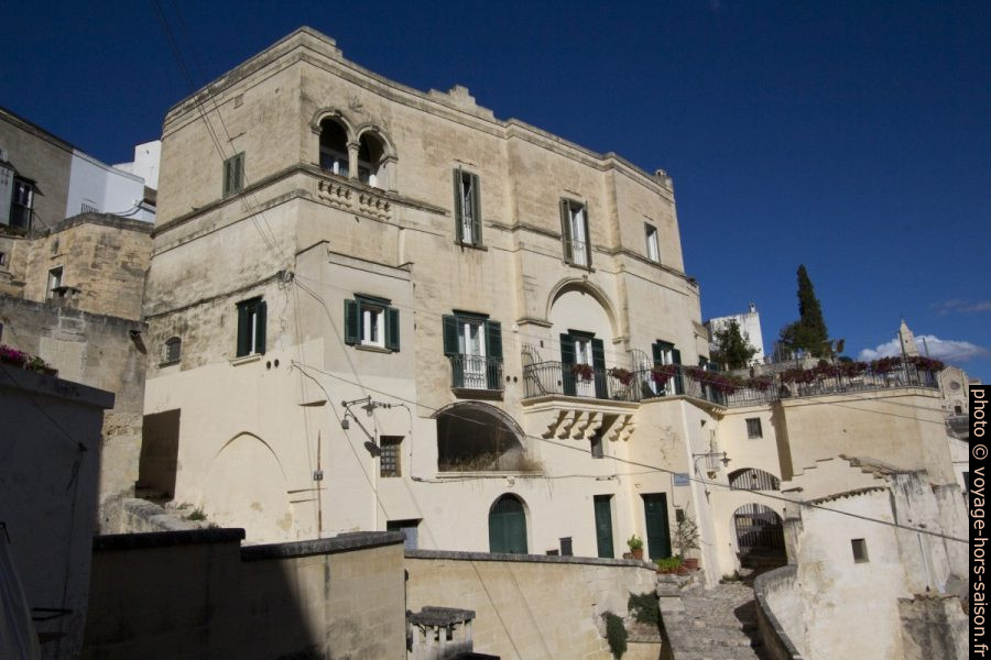 Un palais dans le Sasso Barisano. Photo © André M. Winter
