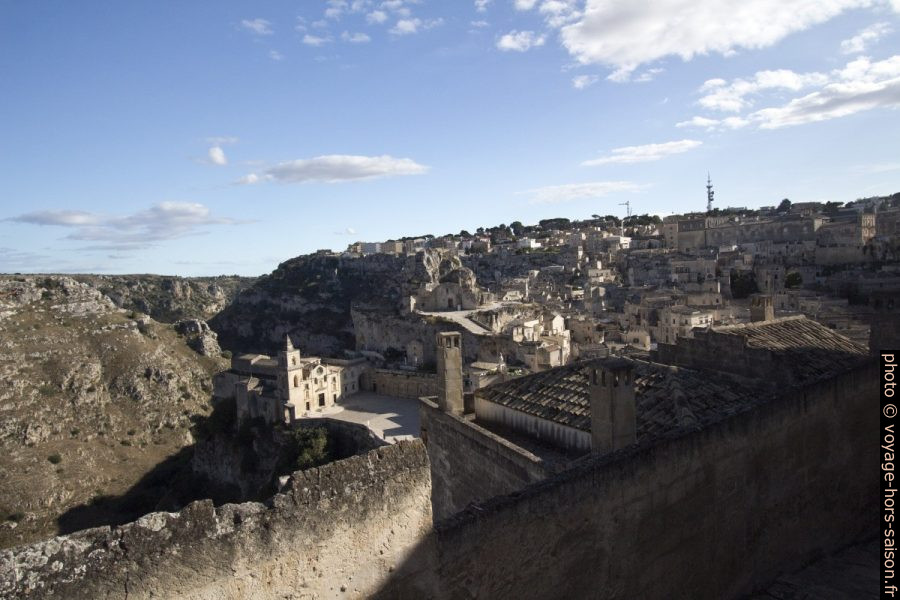 Les gorges de la Gravina à l'est de Matera. Photo © André M. Winter