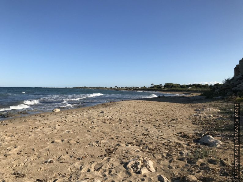 La côte de Torre Chianca. Photo © Alex Medwedeff