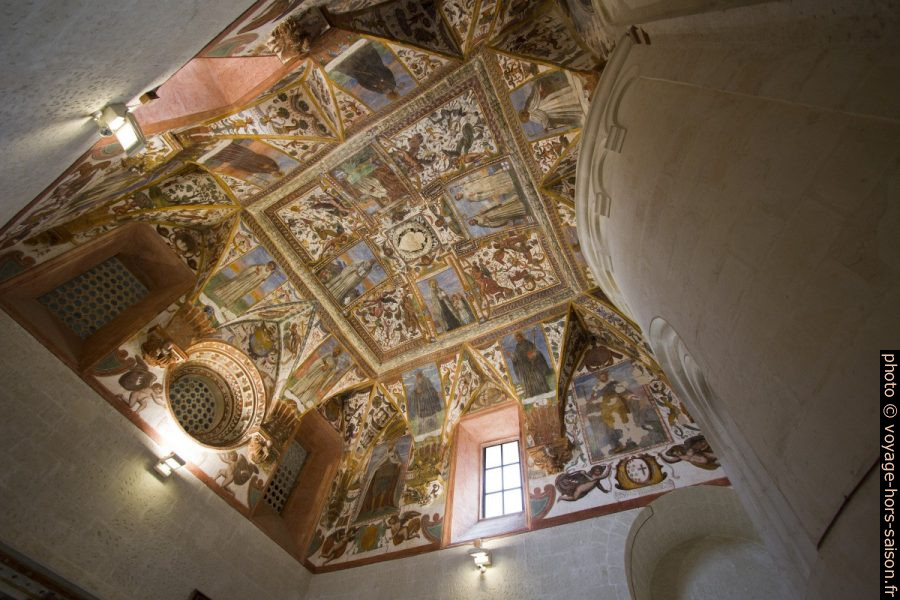 Fresques des voûtes de la sacristie de la Chiesa dei Santi Niccolò e Cataldo. Photo © André M. Winter
