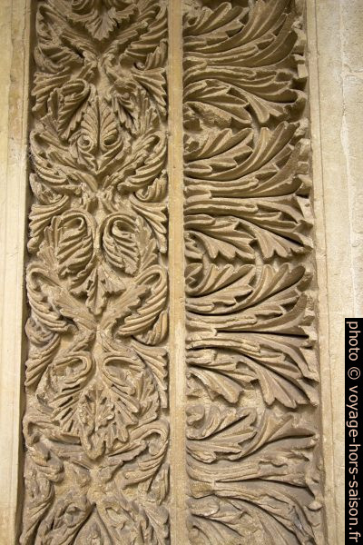Détail d'une porte murée du cloître de la Chiesa dei Santi Niccolò e Cataldo. Photo © André M. Winter