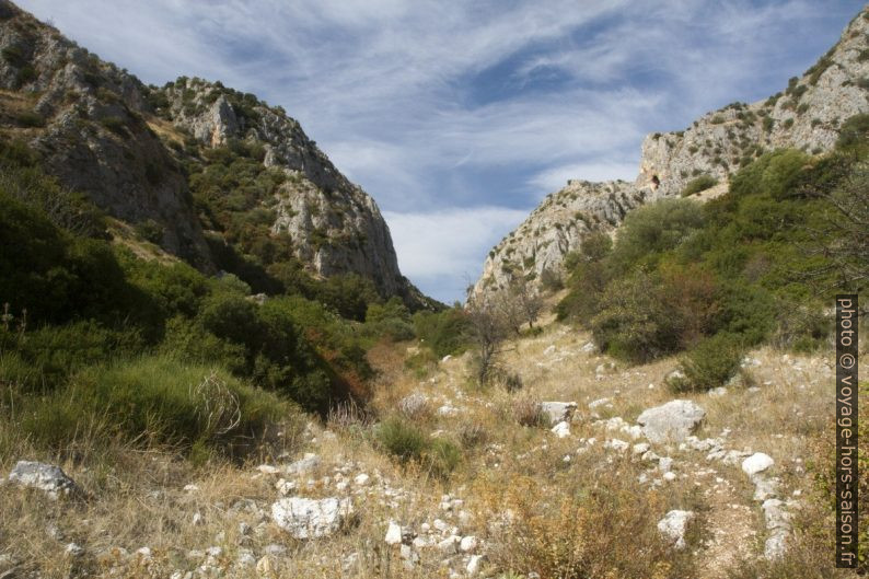 Avancée dans le Valle dell'Inferno di Gargano. Photo © Alex Medwedeff