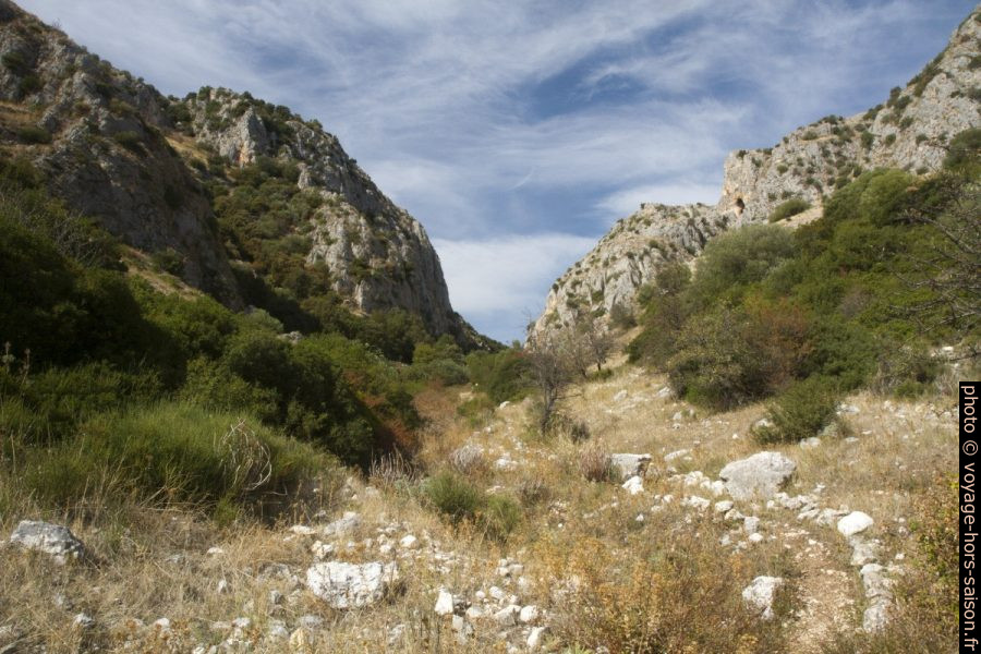 Avancée dans le Valle dell'Inferno di Gargano. Photo © Alex Medwedeff
