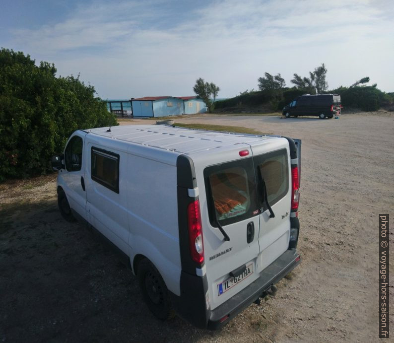 Notre Trafic à la Spiaggia Paradiso sur Varano. Photo © André M. Winter