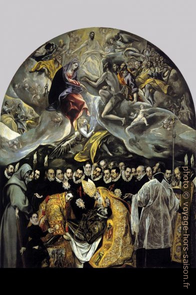 El Greco - L'Enterrement du comte d'Orgaz - 1588