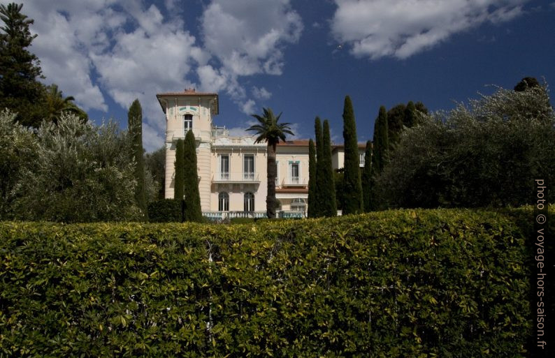 Une villa ancienne de l'Avenue Claude Vignon. Photo © André M. Winter