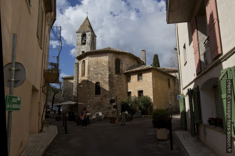 Église Saint-Grégoire à Tourrettes-sur-Loup. Photo © André M. Winter