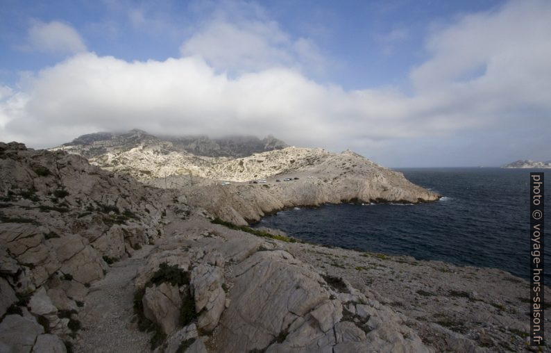 Côte nord du Passage des Croisettes. Photo © André M. Winter