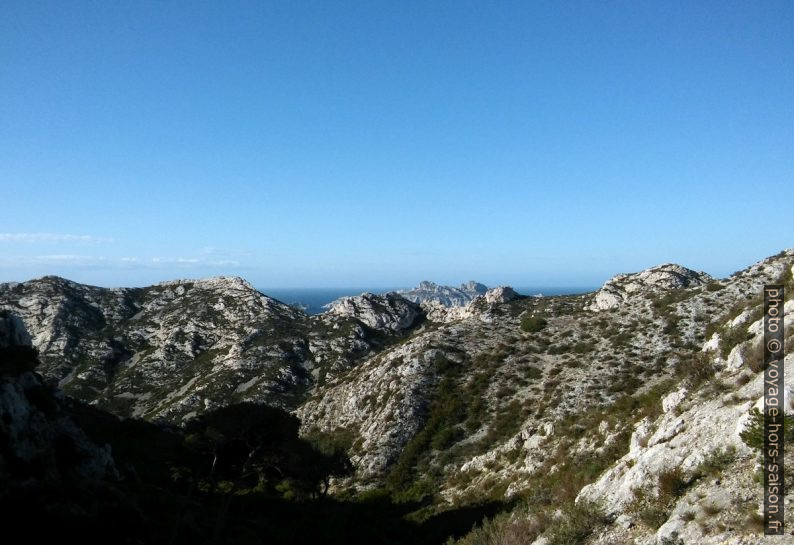 Vallon au sud-ouest du Col des Baumettes. Photo © André M. Winter