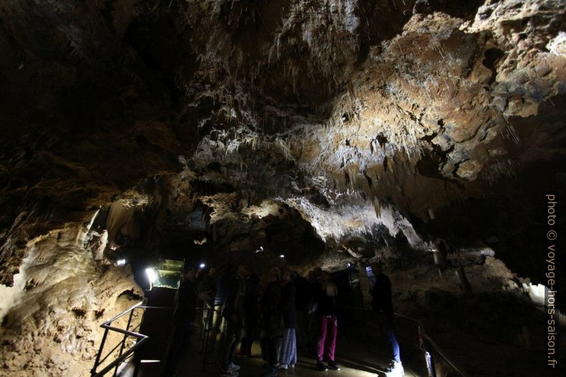 Salle du Sable de la Grotte de Clamouse. Photo © André M. Winter