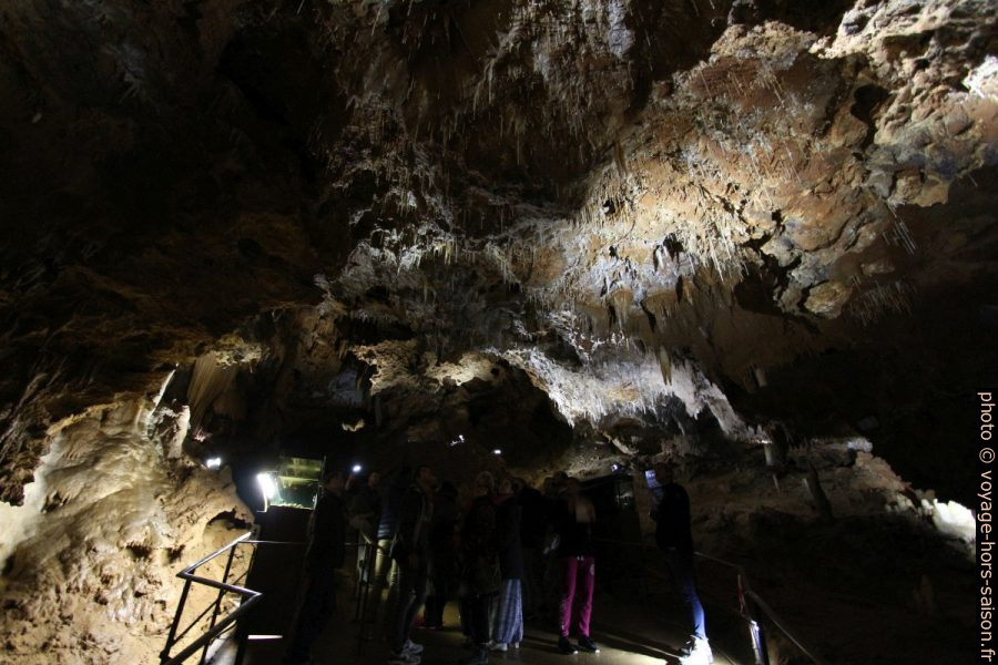 Salle du Sable de la Grotte de Clamouse. Photo © André M. Winter