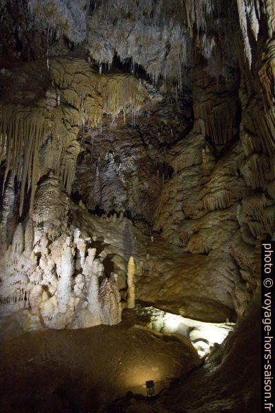 Dans la Grotte de Clamouse. Photo © André M. Winter