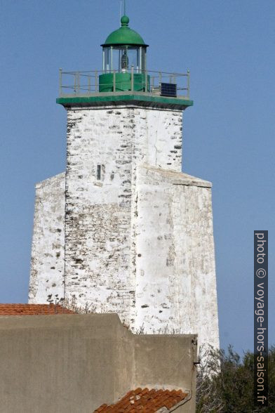 Phare de Port-Vendres à la lanterne verte. Photo © André M. Winter