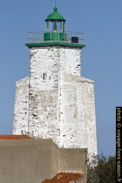 Phare de Port-Vendres à la lanterne verte. Photo © André M. Winter
