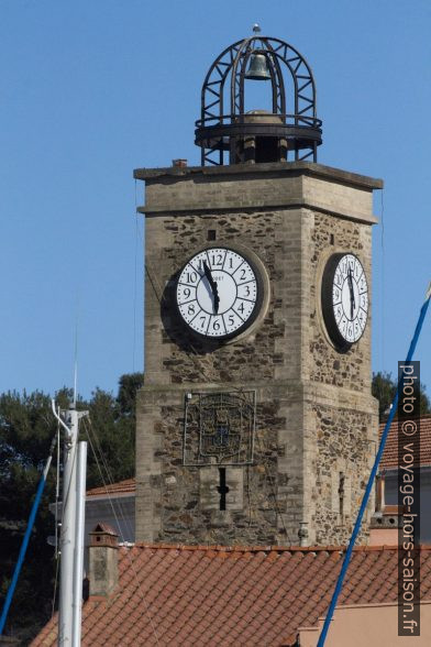 La Tour de l’Horloge à Port-Vendres. Photo © André M. Winter