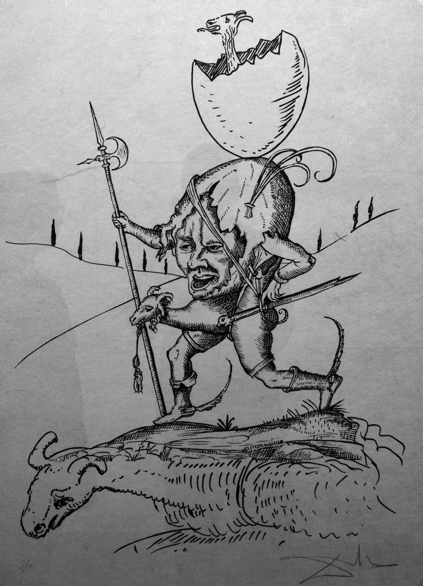 Les songes drolatiques de Pantagruel - Dalí - 1973. Photo © André M. Winter