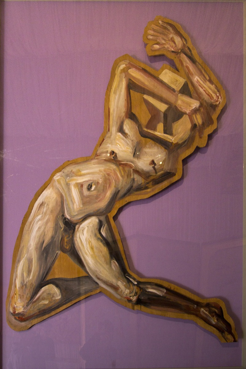 Figure de Dalí du type de celles dans la scène-dôme - 1977. Photo © André M. Winter
