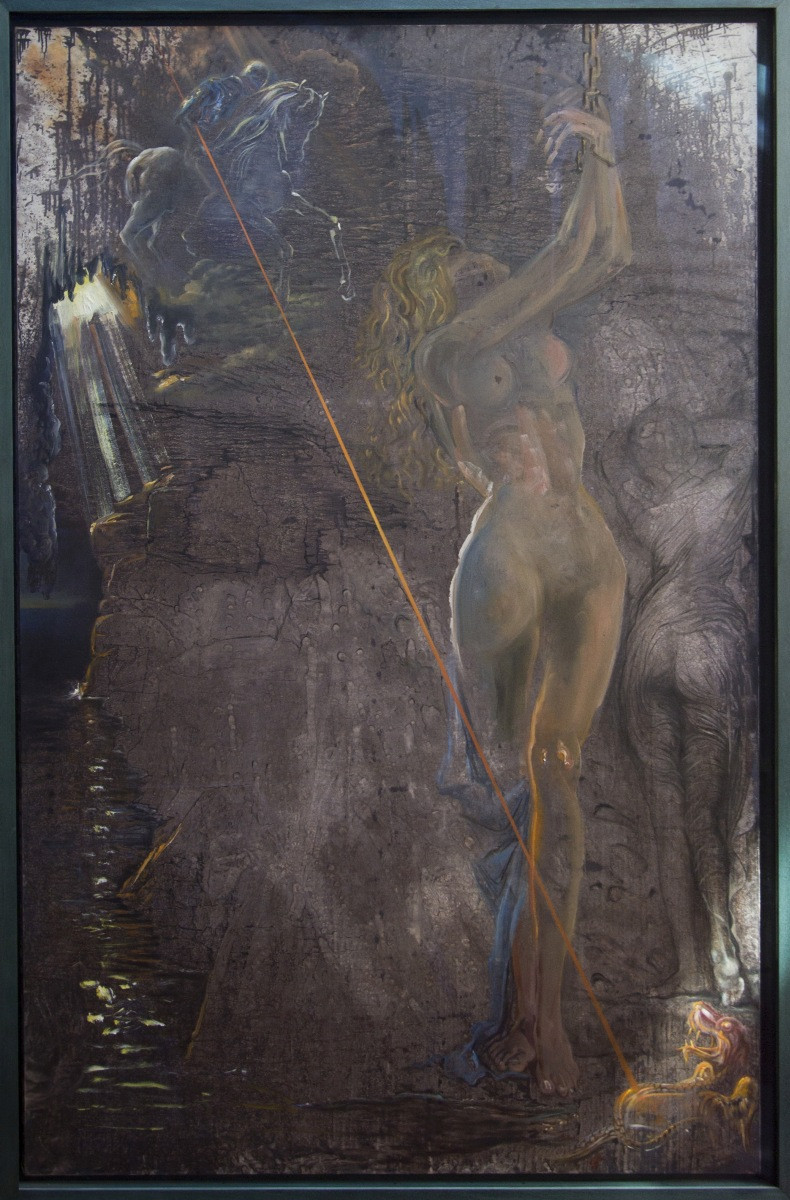 Roger délivrant Angélique - Dalí - 1970. Photo © André M. Winter