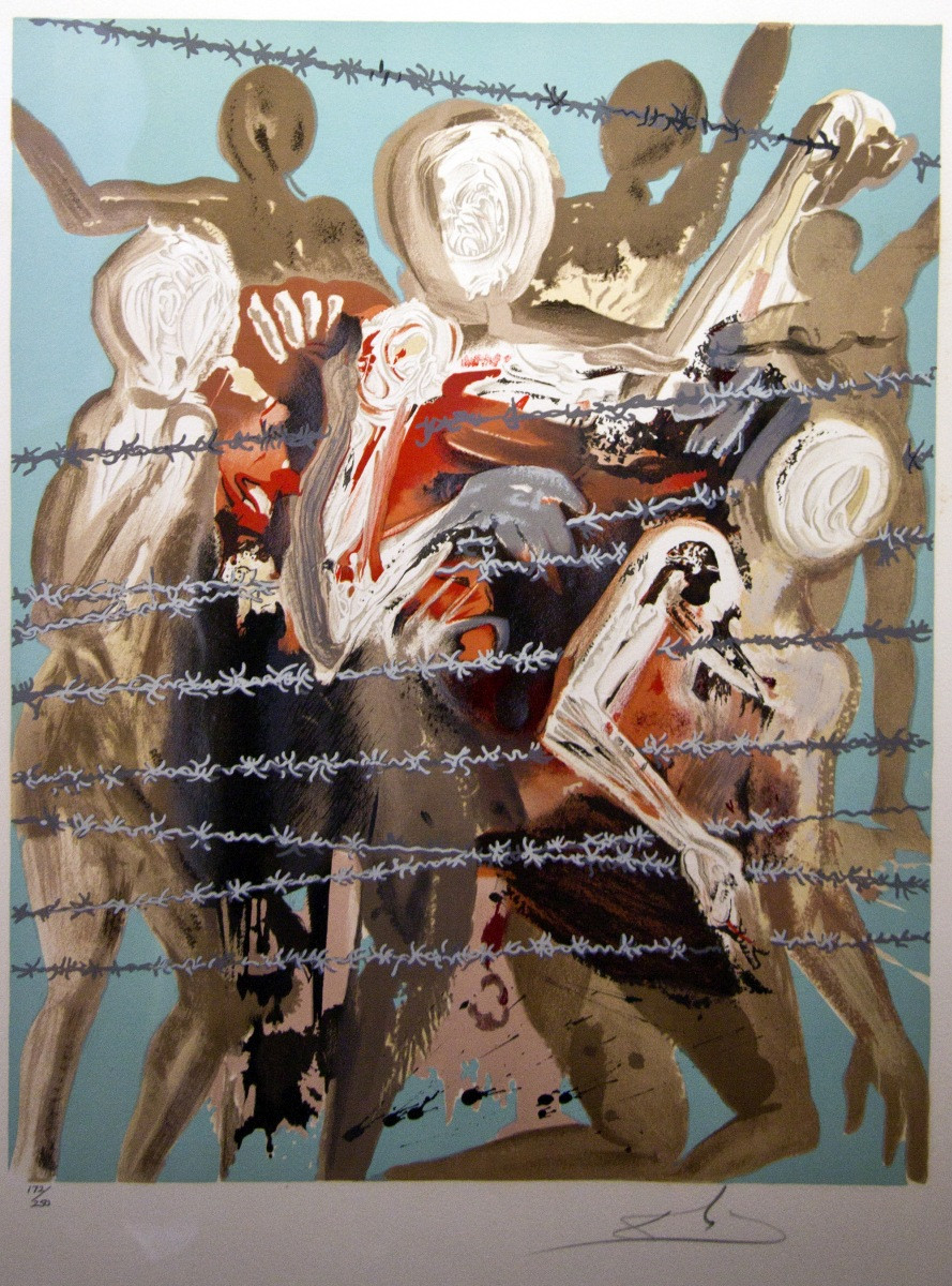 D'entre les morts (Out of the depths) - Aliyah - Dalí - 1968. Photo © André M. Winter