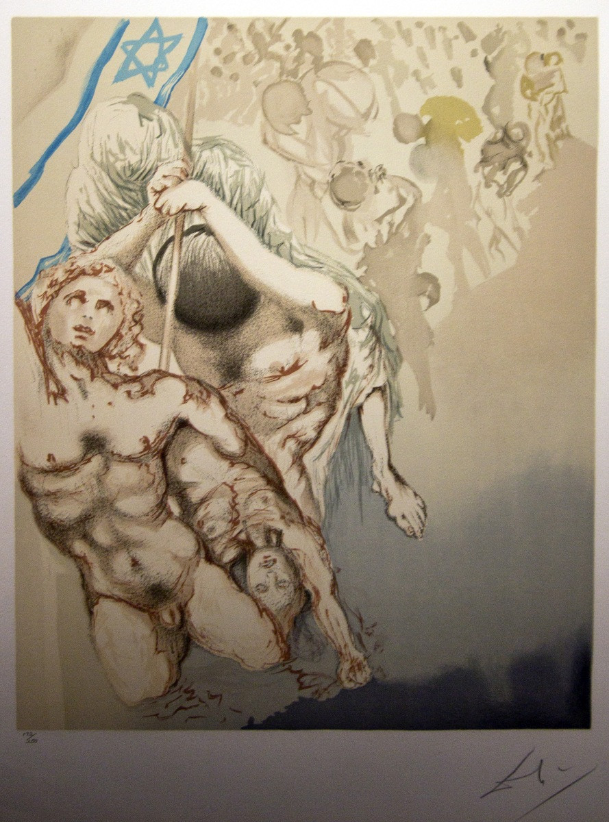 Nous allons monter - We shall go up - Aliyah - Dalí - 1968. Photo © André M. Winter