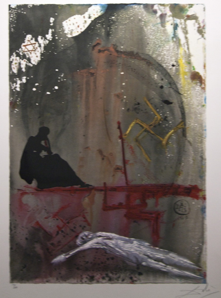 Je me suis couché (Laid me by) - Aliyah - Dalí - 1968. Photo © André M. Winter