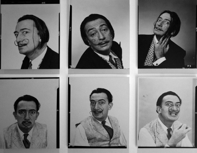 Série Dali's mustache - Philippe Halsman